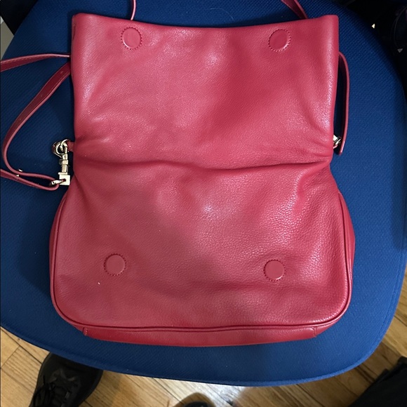 Tory Burch Red Leather Crossbody Bag - Picture 2 of 6